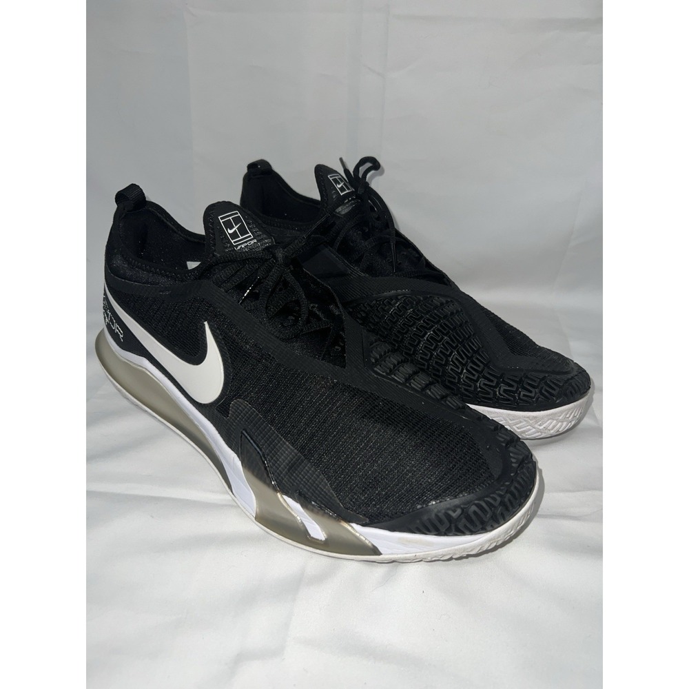 Nike Court React Vapor NXT HC Black Mens 15 EUR 49.5 Athletic Shoes CV0724-002
